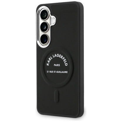 MagSafe-skal för Samsung Galaxy S26 S942, Karl Lagerfeld, Karl RSG Logo, Svart