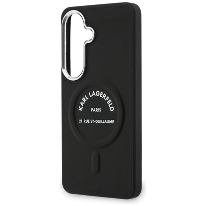 MagSafe-skal för Samsung Galaxy S26 S942, Karl Lagerfeld, Karl RSG Logo, Svart