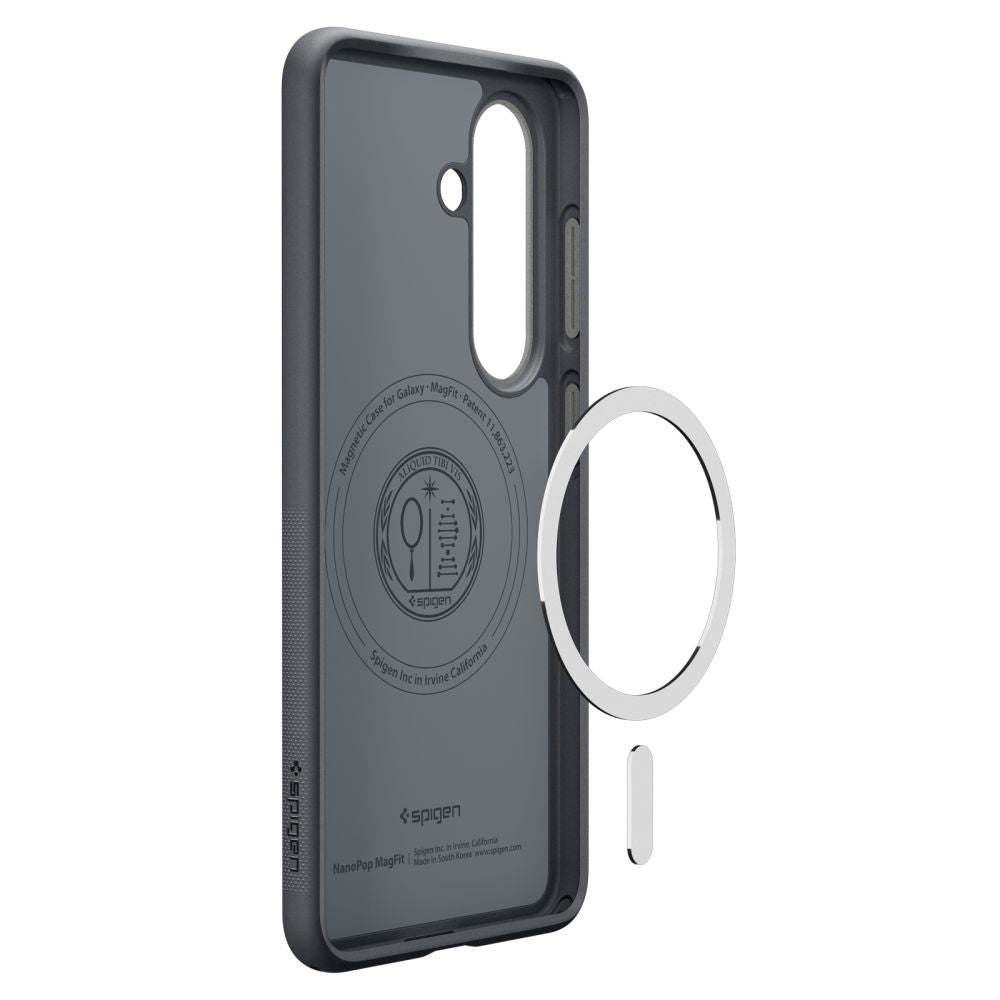 MagSafe-skal för Samsung Galaxy S26 S942, Spigen, Caseology Nano Pop, Svart ACS11066