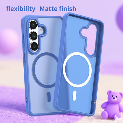 MagSafe Case for Samsung Galaxy S26 S942, Techsuit, HaloFrost II, Blue