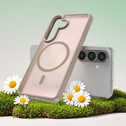 MagSafe Case for Samsung Galaxy S26, Techsuit, HaloFrost II, Gold