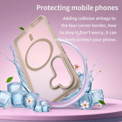 MagSafe Case for Samsung Galaxy S26, Techsuit, HaloFrost II, Gold