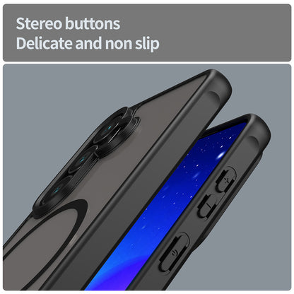 MagSafe-skal för Samsung Galaxy S26, Techsuit, HaloFrost II, Svart