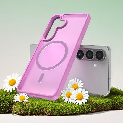 MagSafe Case for Samsung Galaxy S26 S942, Techsuit, HaloFrost II, Pink