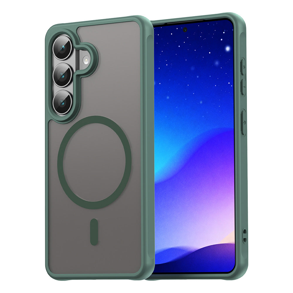MagSafe-skal för Samsung Galaxy S26, Techsuit, HaloFrost II, Grön