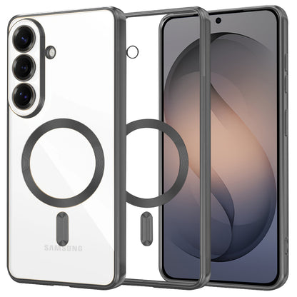 MagSafe-skal för Samsung Galaxy S26, Techsuit, Luxury Crystal, Svart