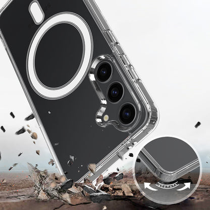 MagSafe Case for Samsung Galaxy S26 S942, Techsuit, Pro, Transparent
