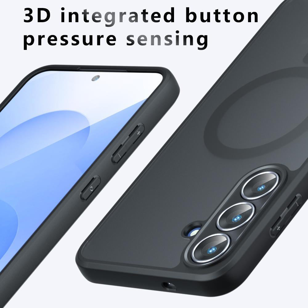 MagSafe Case for Samsung Galaxy S26 S942, Techsuit, PureFrost, Satin Black