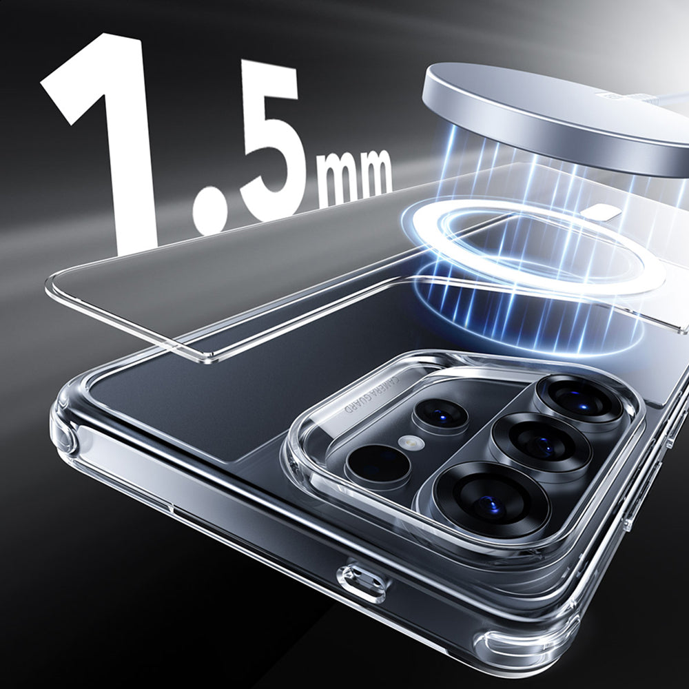 MagSafe Case for Samsung Galaxy S26 Ultra S948, ESR, Classic Hybrid, Transparent