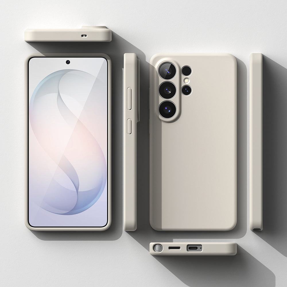 MagSafe-skal för Samsung Galaxy S26 Ultra S948, Ringke, Silikon, Kräm