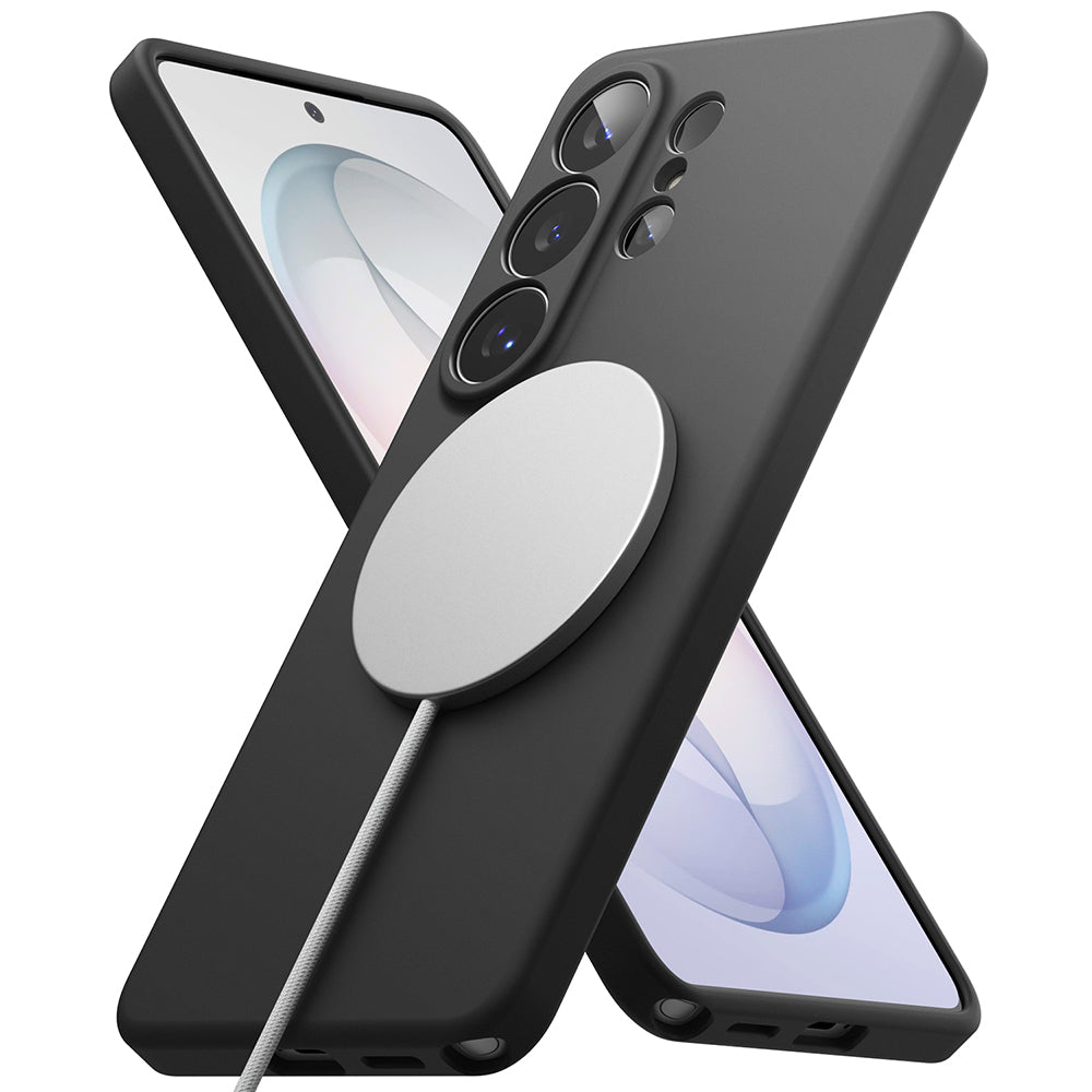 MagSafe Case for Samsung Galaxy S26 Ultra S948, Ringke, Silicone, Black