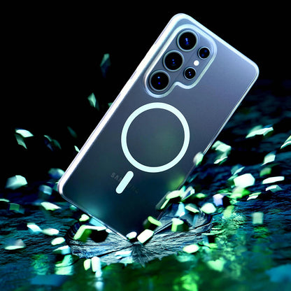 MagSafe-fodral för Samsung Galaxy S26 Ultra S948, 3MK, Clear MagCase, Transparent