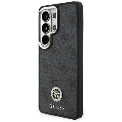 MagSafe-fodral för Samsung Galaxy S26 Ultra S948, GUESS, 4G Big Rhinestone Triangle Strap, Svart