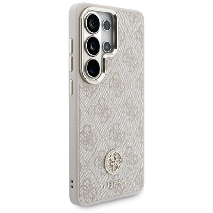 MagSafe-fodral för Samsung Galaxy S26 Ultra S948, GUESS, 4G Big Rhinestone Triangle Strap, Rosa