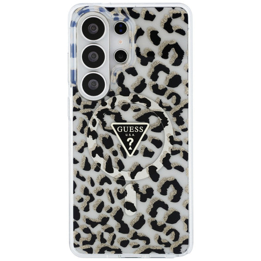 MagSafe-skal för Samsung Galaxy S26 Ultra S948, Guess, IML Leopard Pattern, Svart