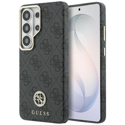 MagSafe-fodral för Samsung Galaxy S26 Ultra S948, Guess, Strass Round Logo, Svart