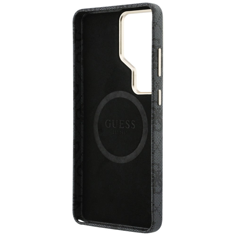 MagSafe-fodral för Samsung Galaxy S26 Ultra S948, Guess, Strass Round Logo, Svart