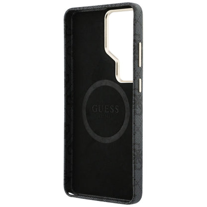 MagSafe-fodral för Samsung Galaxy S26 Ultra S948, Guess, Strass Round Logo, Svart