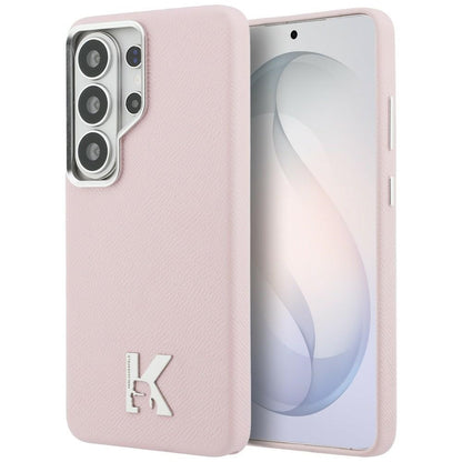 MagSafe-skal för Samsung Galaxy S26 Ultra S948, Karl Lagerfeld, Karl Head Logo, Rosa