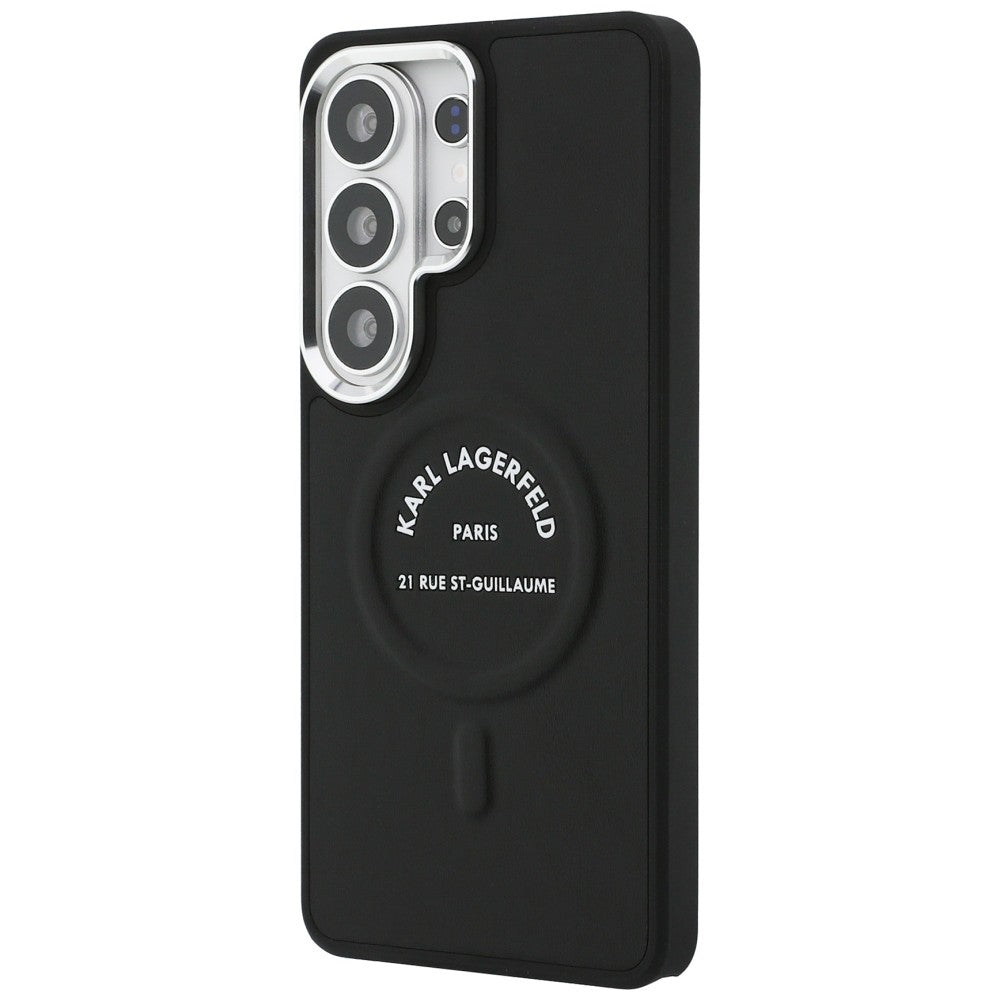 MagSafe Case for Samsung Galaxy S26 Ultra S948, Karl Lagerfeld, Karl RSG Logo, Black