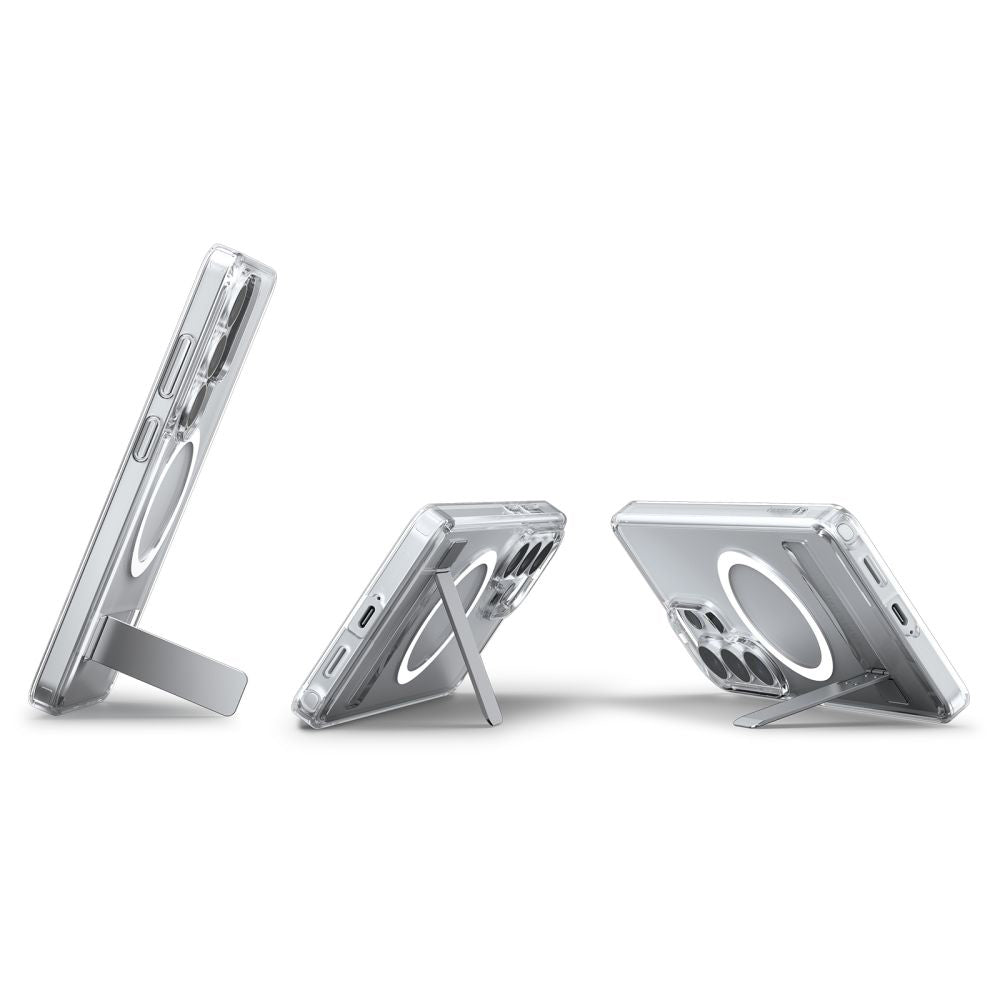 MagSafe-skal för Samsung Galaxy S26 Ultra S948, Spigen, Ultra Hybrid S, Transparent Vit ACS11032