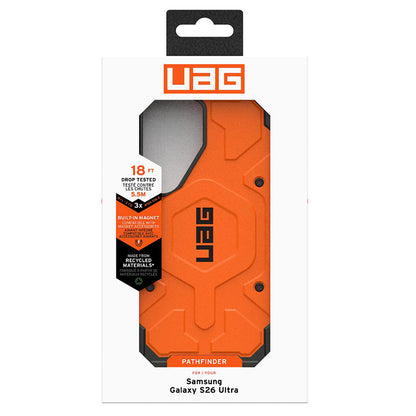MagSafe-fodral för Samsung Galaxy S26 Ultra S948, Urban Armor Gear, Pathfinder, Orange