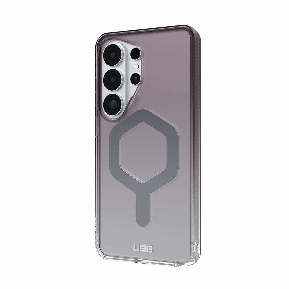 MagSafe-fodral för Samsung Galaxy S26 Ultra S948, Urban Armor Gear, Plyo, Svart Transparent