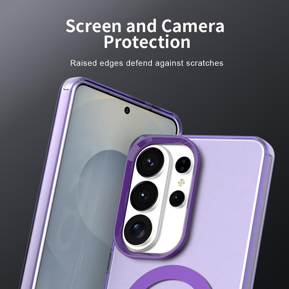 MagSafe Case for Samsung Galaxy S26 Ultra S948, Techsuit, CandyCase, Purple