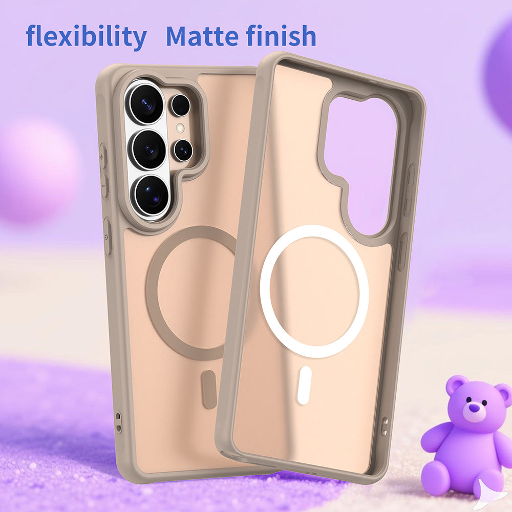 MagSafe Case for Samsung Galaxy S26 Ultra S948, Techsuit, HaloFrost II, Gold