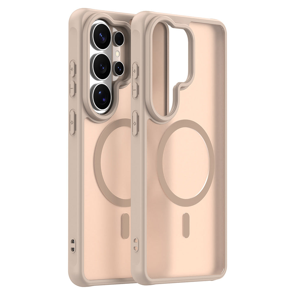 MagSafe Case for Samsung Galaxy S26 Ultra S948, Techsuit, HaloFrost II, Gold