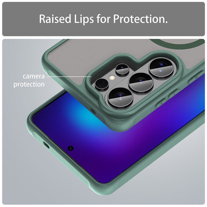 MagSafe-skal för Samsung Galaxy S26 Ultra, Techsuit, HaloFrost II, Grön