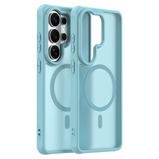 MagSafe-skal för Samsung Galaxy S26 Ultra, Techsuit, HaloFrost II, Ljusgrön