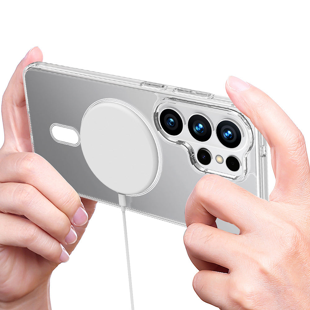 MagSafe-skal för Samsung Galaxy S26 Ultra, Techsuit, Pro, Transparent