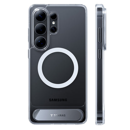 MagSafe Case for Samsung Galaxy S26 Ultra, Torras, Pstand, Transparent
