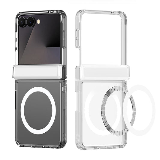 MagSafe-fodral för Samsung Galaxy Z Flip8 F776, DUX DUCIS, Klin, Transparent