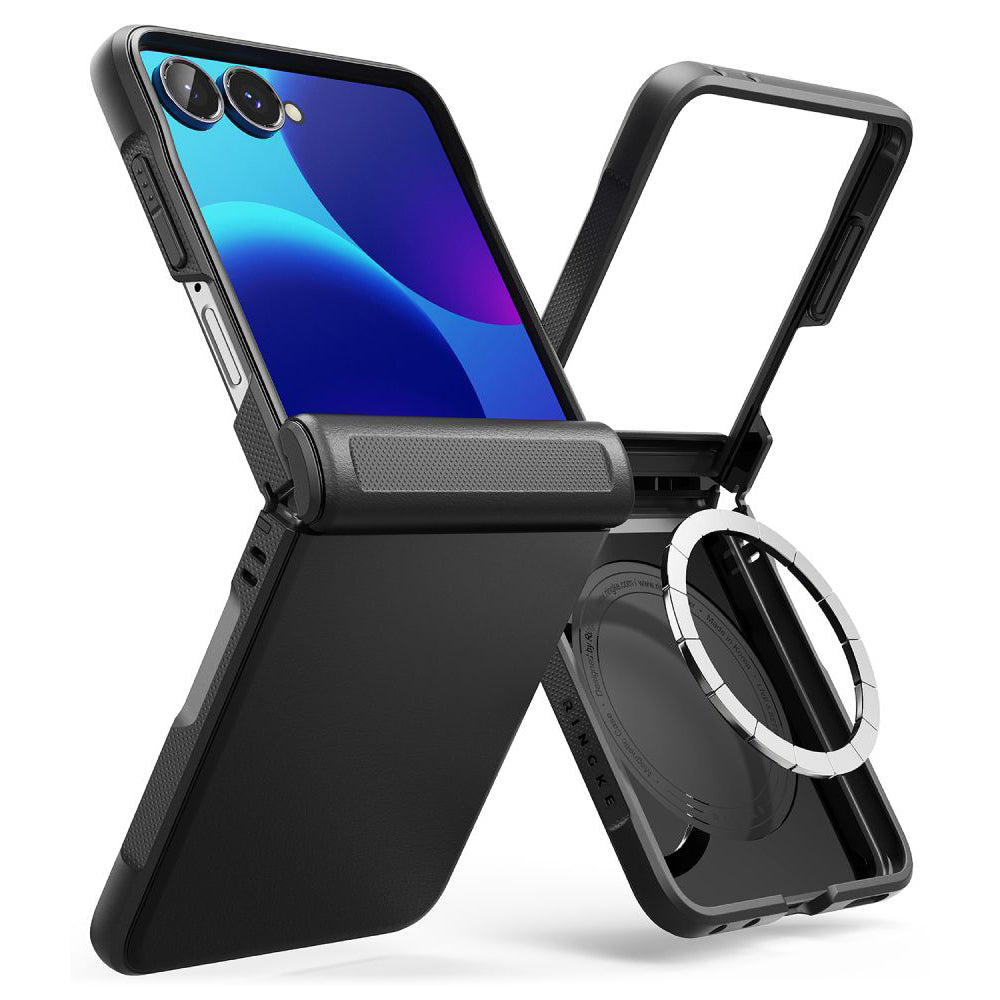 MagSafe-fodral för Samsung Galaxy Z Flip8 F776, Ringke, Onyx Flap, Svart