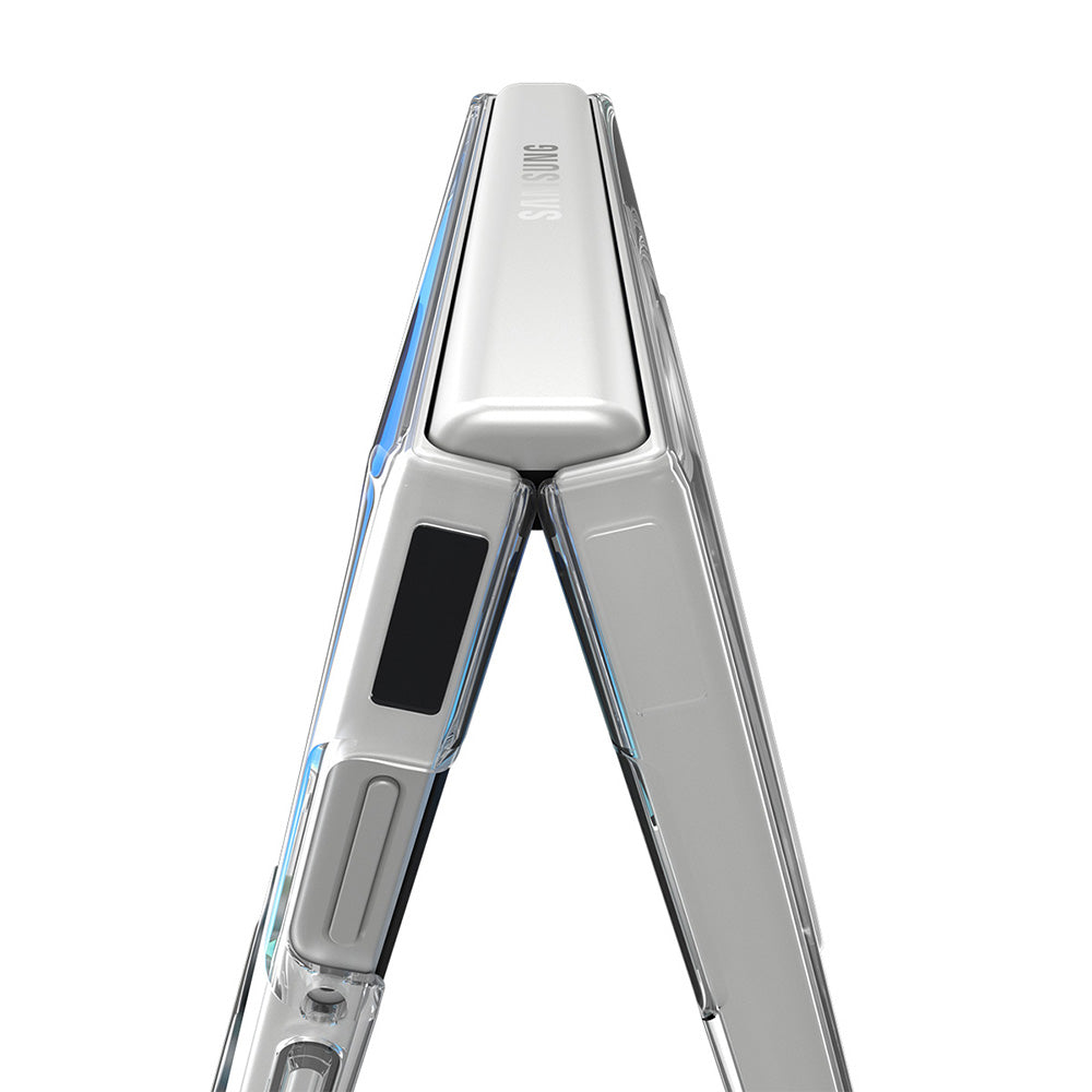 MagSafe-fodral för Samsung Galaxy Z Flip8 F776, Spigen, Air Skin, Transparent Vit ACS11521