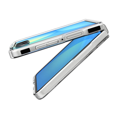 MagSafe-fodral för Samsung Galaxy Z Flip8 F776, Spigen, Air Skin, Transparent Vit ACS11521