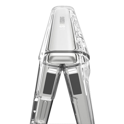 MagSafe-fodral för Samsung Galaxy Z Flip8 F776, Spigen, Ultra Hybrid Pro, Transparent Vit ACS11524