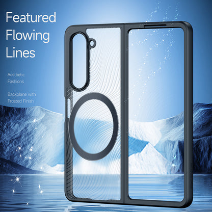 MagSafe Case for Samsung Galaxy Z Fold5 F946, DUX DUCIS, Aimo, Black