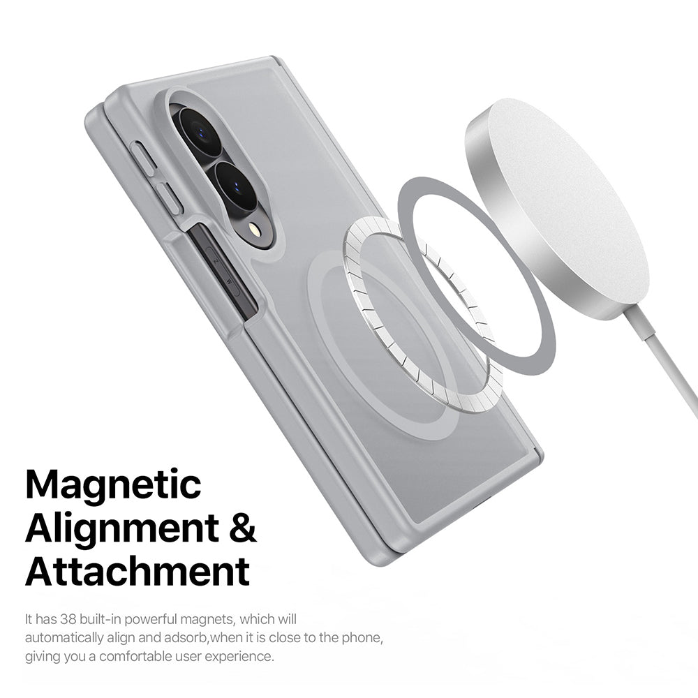 MagSafe-fodral för Samsung Galaxy Z Fold8 F971, DUX DUCIS, Yind, Mörkblå
