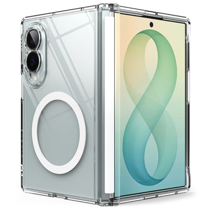 MagSafe-fodral för Samsung Galaxy Z Fold8 F971, Ringke, Fusion Flap, Transparent