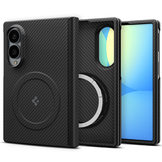 MagSafe-fodral för Samsung Galaxy Z Fold8 F971, Spigen, Air Skin, Svart ACS11953