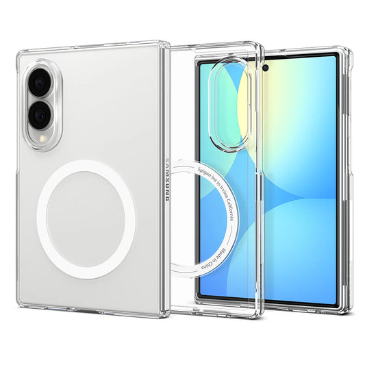 MagSafe-fodral för Samsung Galaxy Z Fold8 F971, Spigen, Air Skin, Transparent Vit ACS11952