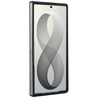 MagSafe-fodral för Samsung Galaxy Z Fold8 Ultra F976, Guess, Ring Stand Grained Classic Logo, Beige