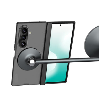 MagSafe-fodral för Samsung Galaxy Z Fold8 Ultra F976, Nillkin, Super Frosted Shield, Svart Transparent
