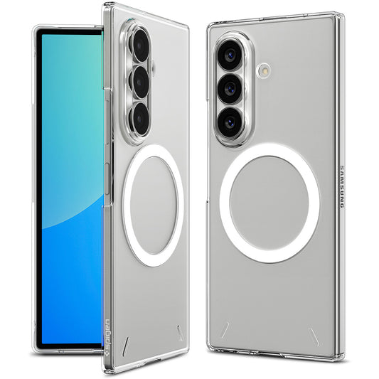 MagSafe-fodral för Samsung Galaxy Z Fold8 Ultra F976, Spigen, Air Skin, Transparent Vit ACS11505