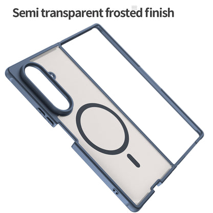 MagSafe-fodral för Samsung Galaxy Z Fold8 Ultra F976, Techsuit, HaloFrost II, Marinblå