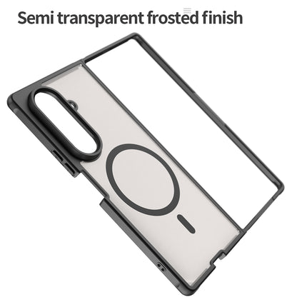 MagSafe-fodral för Samsung Galaxy Z Fold8 Ultra F976, Techsuit, HaloFrost II, Svart