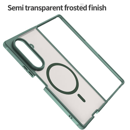 MagSafe-fodral för Samsung Galaxy Z Fold8 Ultra F976, Techsuit, HaloFrost II, Grön